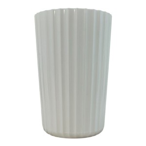 VASO CANELADO BRANCO