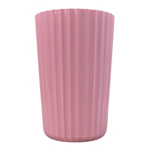 VASO CANELADO ROSA