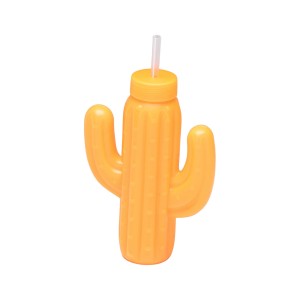 COPO DRINK CACTUS LARANJA