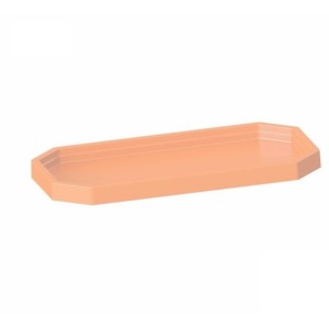 BANDEJA LAPIDADA 30X16 PAPAYA