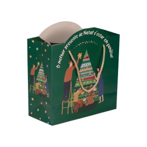 SACOLA NATAL ÁRVORE VERDE