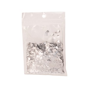 CONFETE QUADRADO PRATA