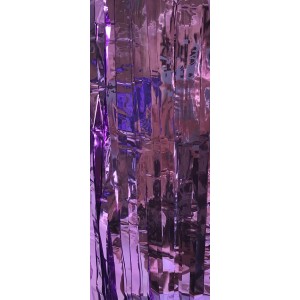 CORTINA FITA METALIZADA LILÁS