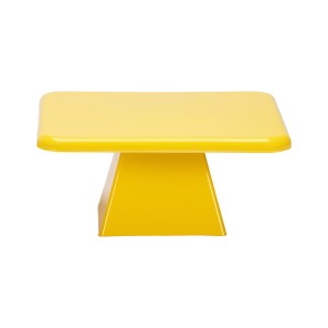 PORTA-DOCE QUADRADO AMARELO