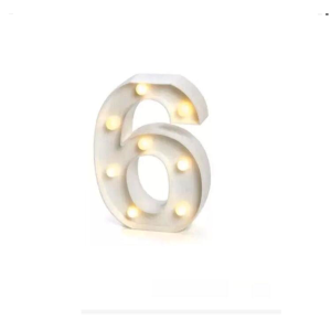 NUMERO LED 6