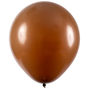BALÃO 9 MARROM LISO