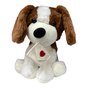 CACHORRO PELUCIA C/CARTA REF.9037