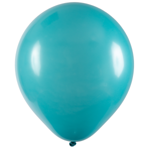 BALÃO 5 AZUL TURQUESA LISO