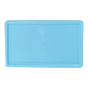 BANDEJA RETANGULAR AZUL CLARO