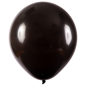 BALÃO 9 PRETO LISO