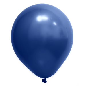 BALÃO 9 CROMADO AZUL