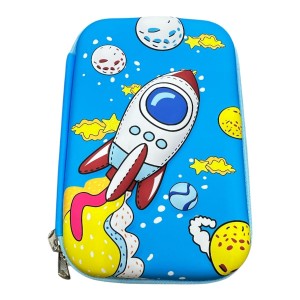 ESTOJO ESCOLAR FOGUETE