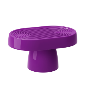 BOLEIRA OBLONGA ROXA