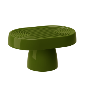 BOLEIRA OBLONGA VERDE OLIVA